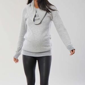 Ingrid & Isabel Gray Cowl Neck Sweater